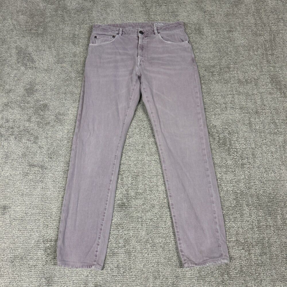 PT Torino Jazz Denim RLZ Jeans Men's 32 Pants Pink Purple Cotton Cashmere